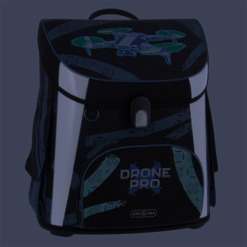 Kompaktná školská taška Drone pro ARS UNA