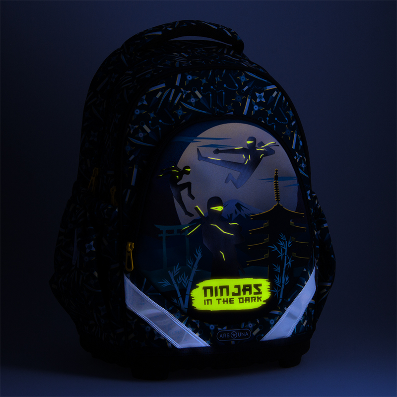 Školský batoh anatomický Ninjas in the dark ARS UNA