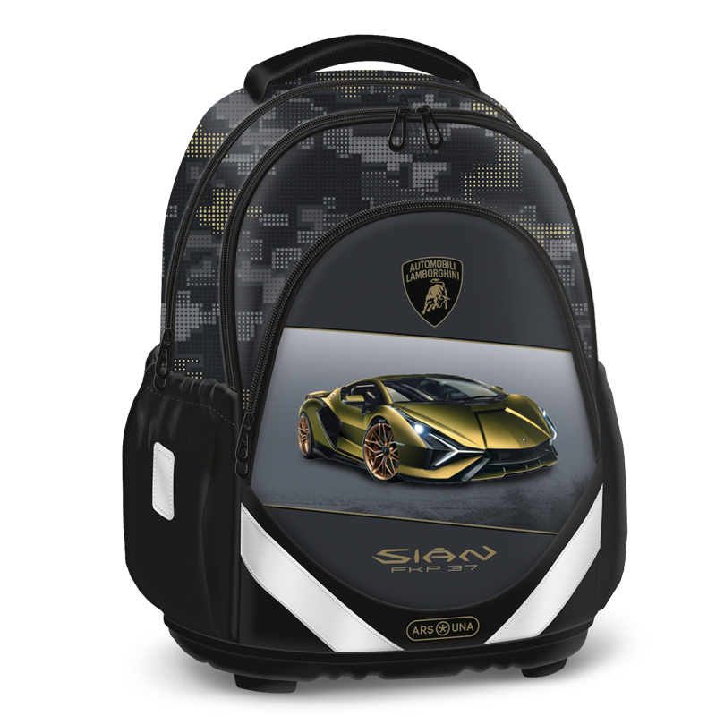 Školský batoh anatomický Lamborghini 26 gold ARS UNA