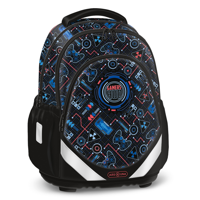 Školský batoh anatomický Gamers Hud ARS UNA