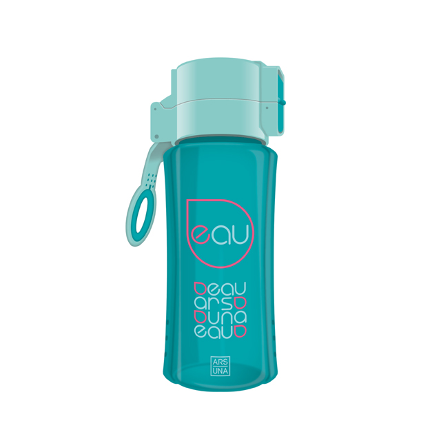 Zdravá fľaša 450ml tyrkysová ARS UNA