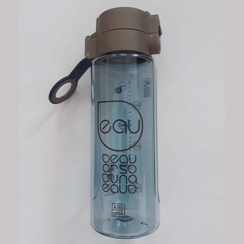 Zdravá fľaša 650ml modro-hnedá ARS UNA