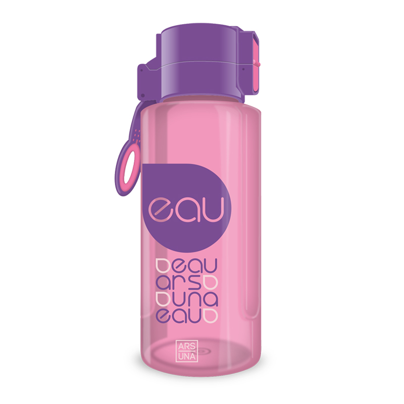 Zdravá fľaša 650ml ružovo-fialová ARS UNA