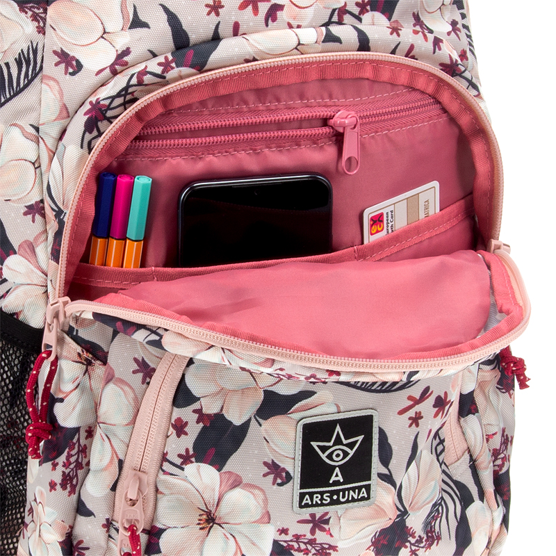Batoh 485 Flowery Pink ARS UNA