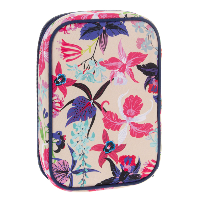 Peračník 1zip poschodový Beach flowers ARS UNA