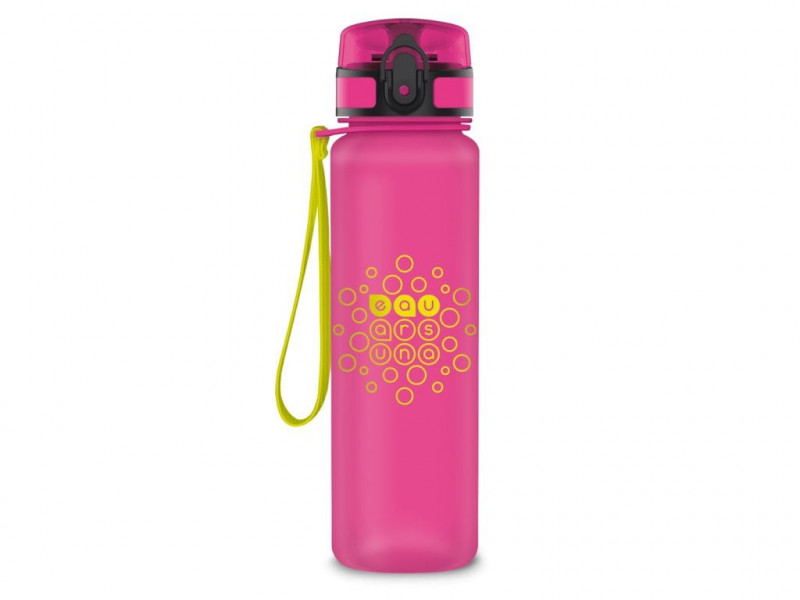 Zdravá fľaša 600ml ružová matná ARS UNA