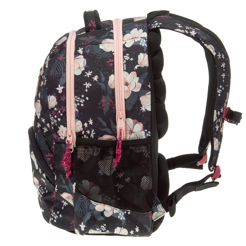 Batoh ergonomický 583 Flowery Black ARS UNA