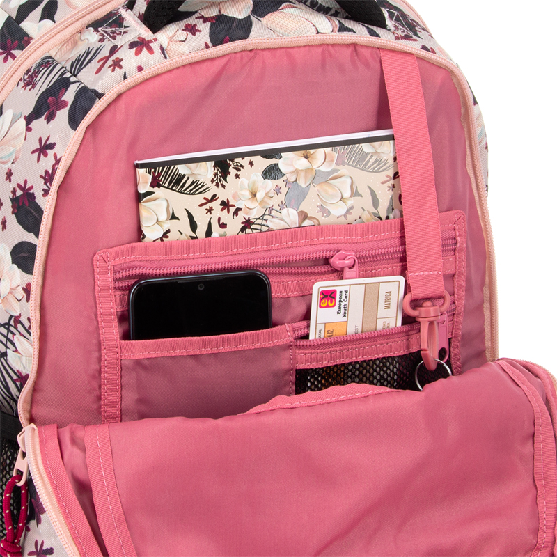 Batoh ergonomický 583 Flowery Pink ARS UNA