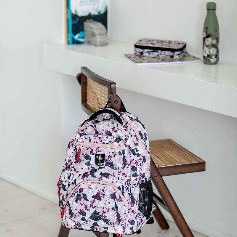 Batoh ergonomický 583 Flowery Pink ARS UNA