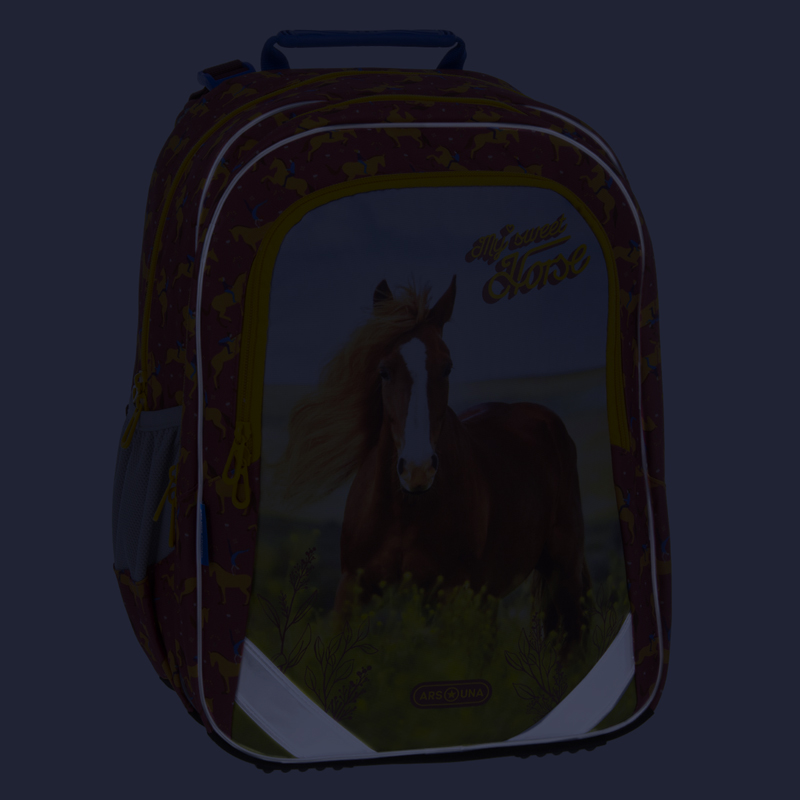 Školský batoh Ergo-fit My Sweet Horse ARS UNA