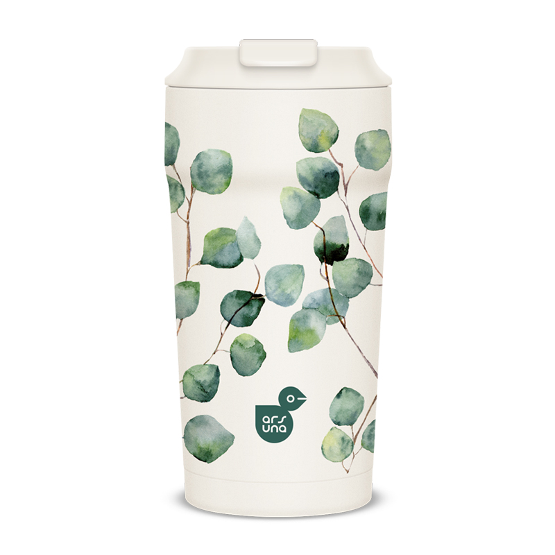 Termohrnček 470ml Botanic Leaf ARS UNA