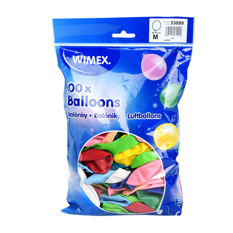 Balón guľa M 53099 mix farieb