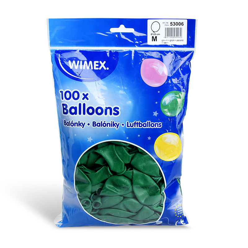 Balón guľa M 53006 tmavozelená