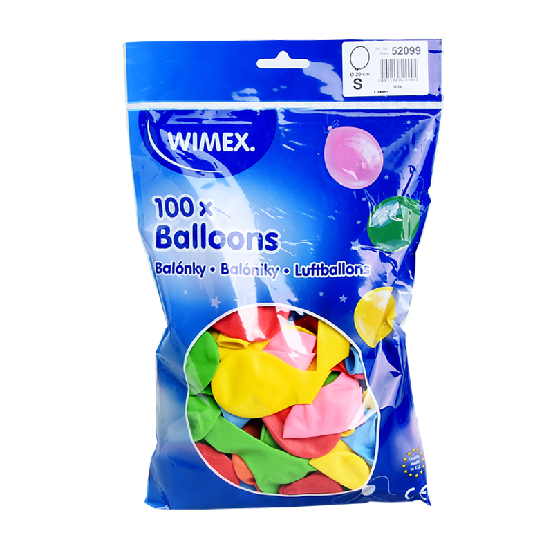 Balón guľa S 52099 mix farieb