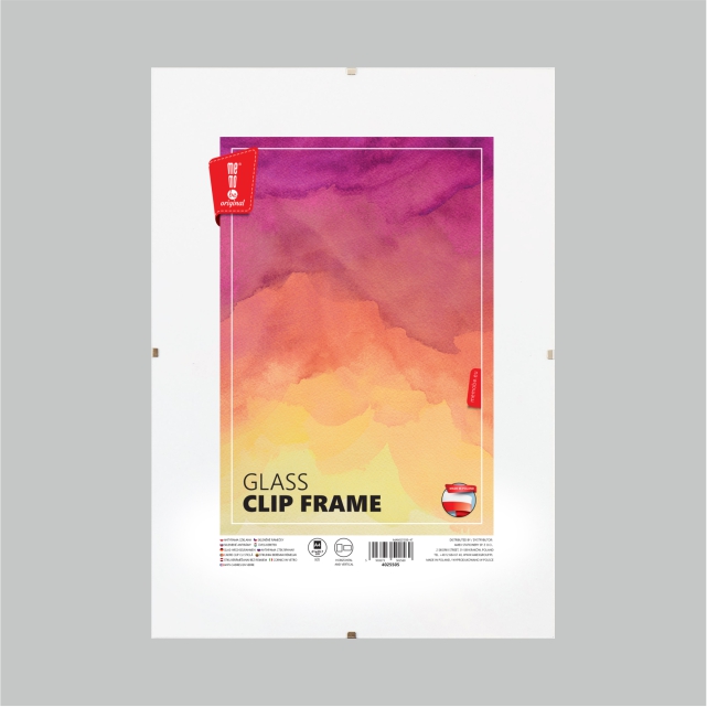 Fotorám CLIP 29,7x42A3 SKLO