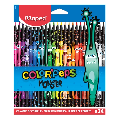 Pastelky MAPED/24 Monster