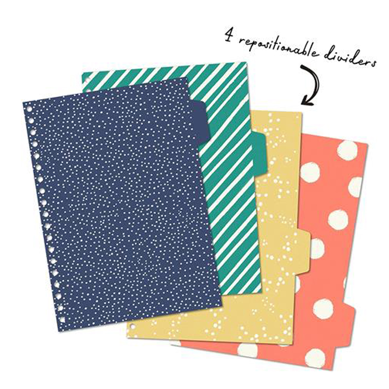 Špirálový zošit B5 linajkový 100 listový PUKKA PAD ''Floral Love Project Book'' mix vzorov