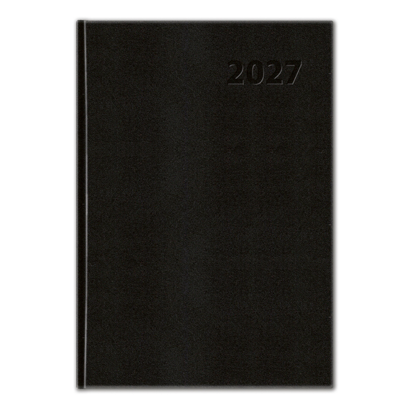 TOP manager diár týždenný A5 čierny PG 2027
