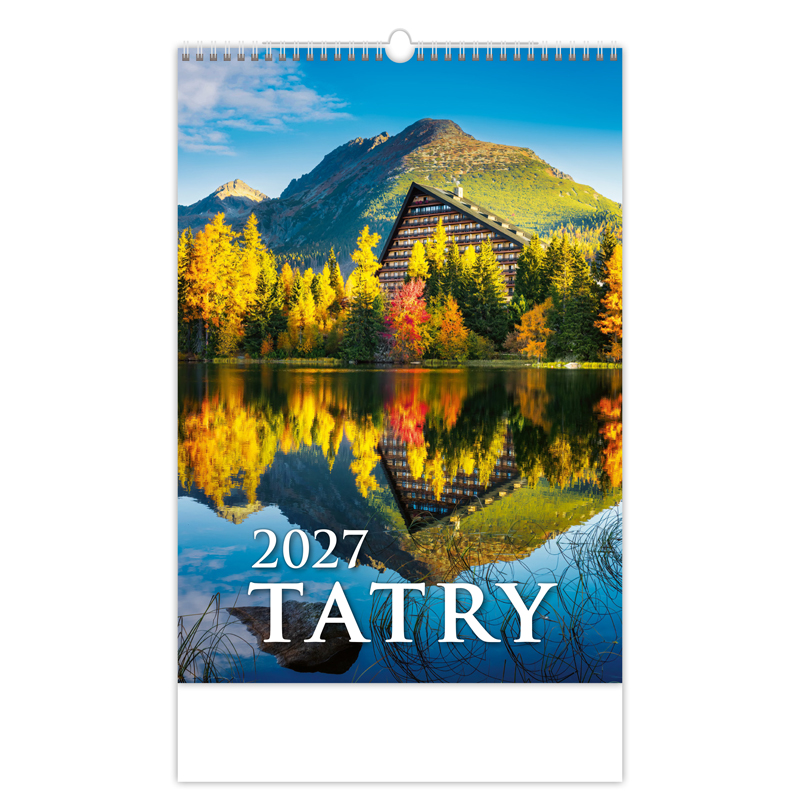 Nástenný kalendár Tatry 2027