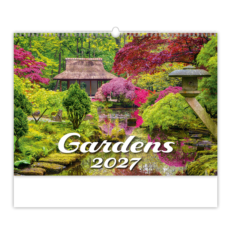 Nástenný kalendár Gardens 2027