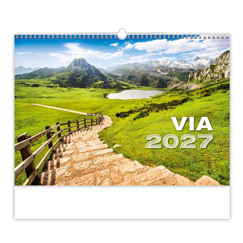 Nástenný kalendár Via 2027