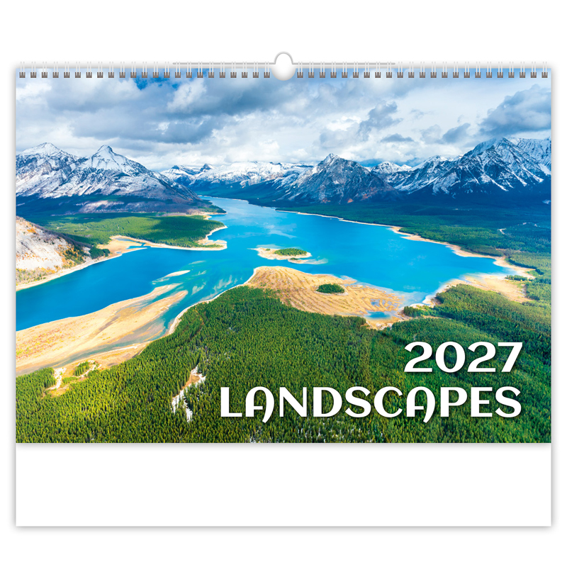 Nástenný kalendár Landscapes 2027