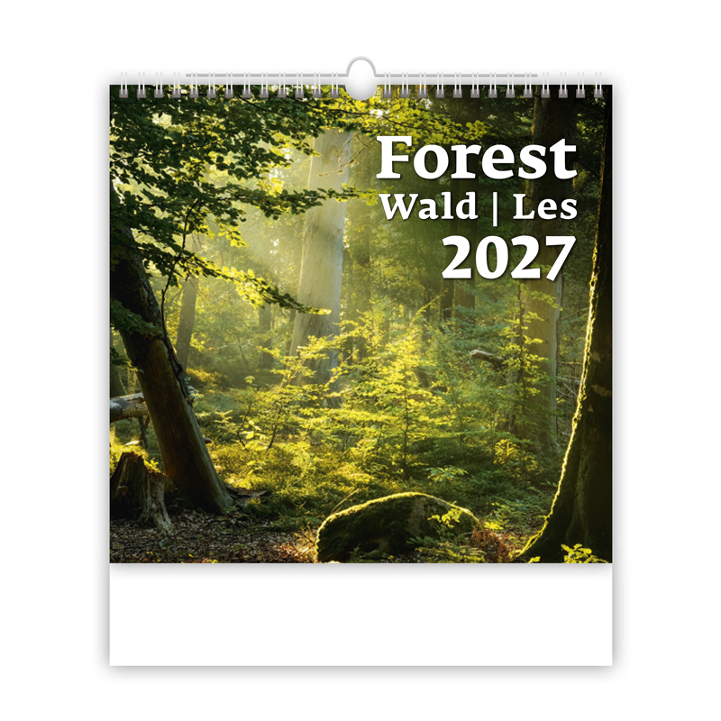 Nástenný kalendár Les 2027