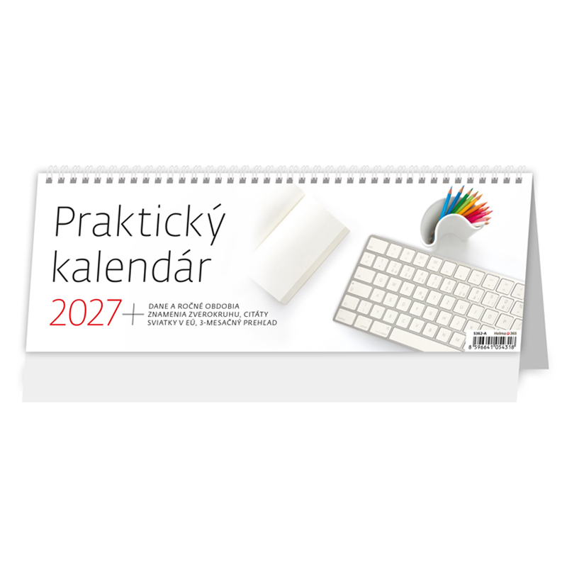 Stolový kalendár Praktický 2027
