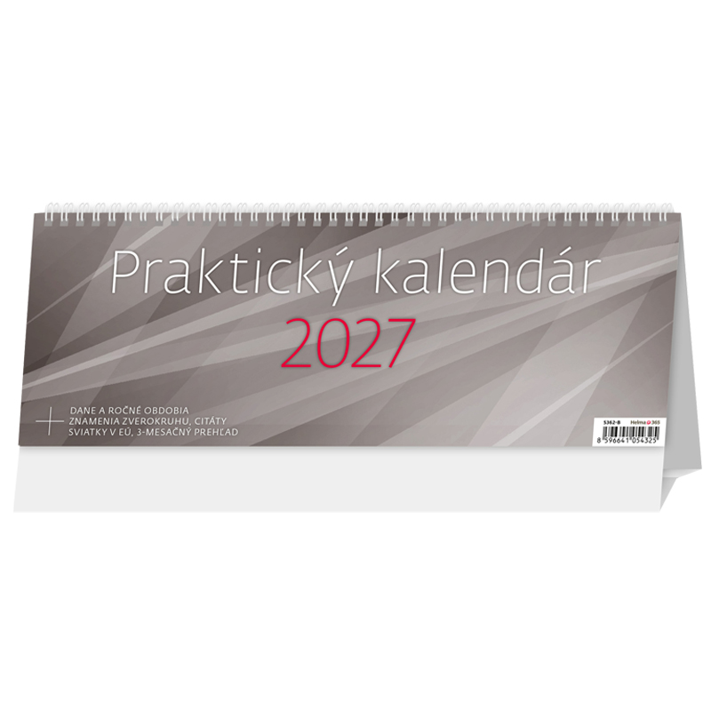 Stolový kalendár Praktický Office 2027