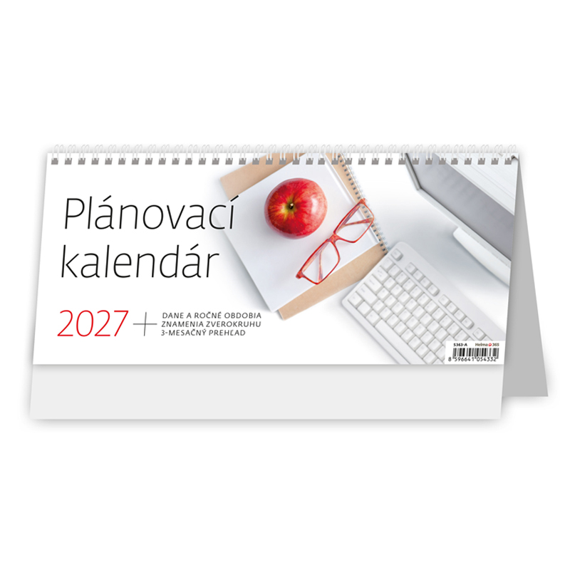 Stolový kalendár Plánovací 2027