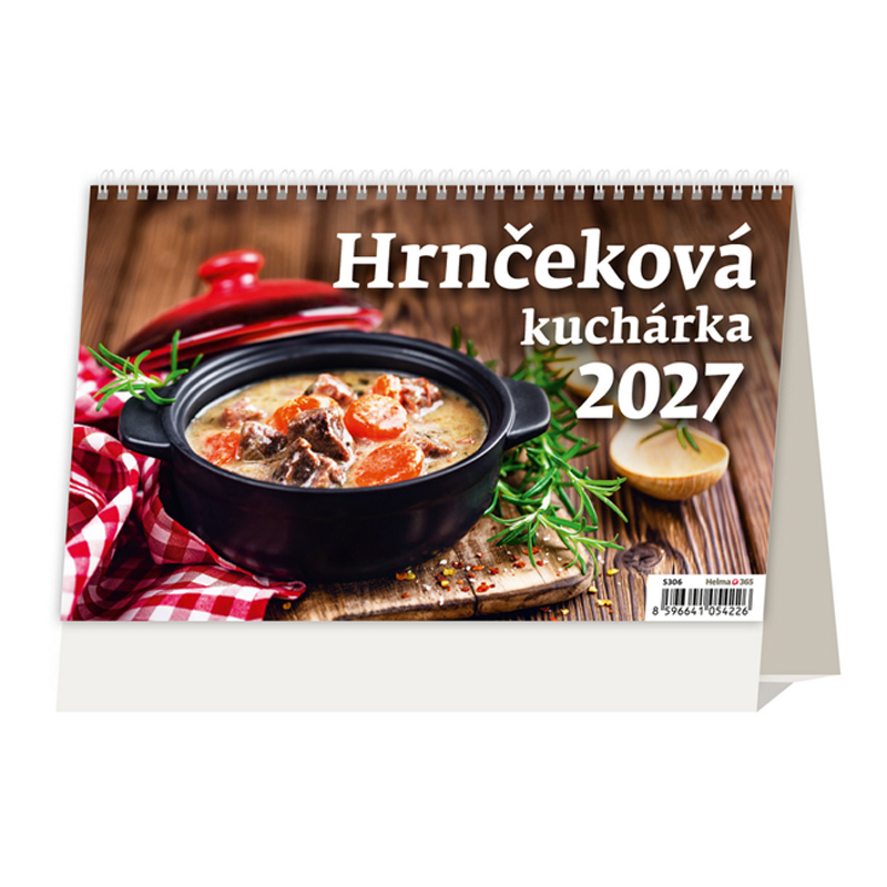 Stolový kalendár Hrnčeková kuchárka 2027