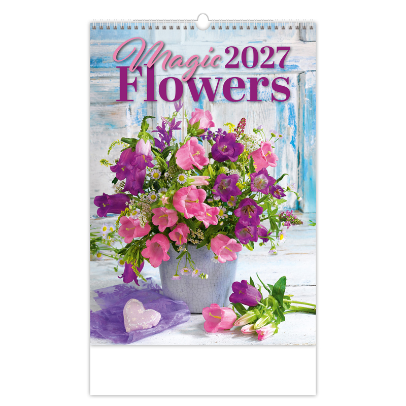 Nástenný kalendár Magic Flowers 2027