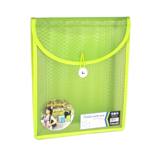 Aktovka na dokumenty s gumičkou zelená 50627