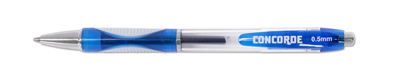 Pero gélové Concorde Fortuna modré A65645