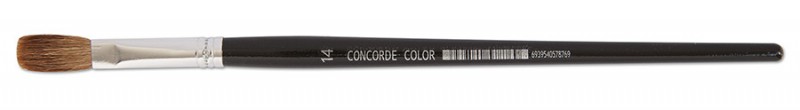 Štetec plochý 14 color A65833 CONCORDE ovčí vlas