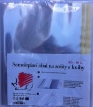 OBAL NA KNIHU A5 SAMOLEPIACA PÁSKA 10 ks 7450037005