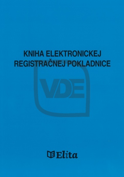 1465 KNIHA ELEKTRONICKEJ REGISTRAČNEJ POKLADNICE