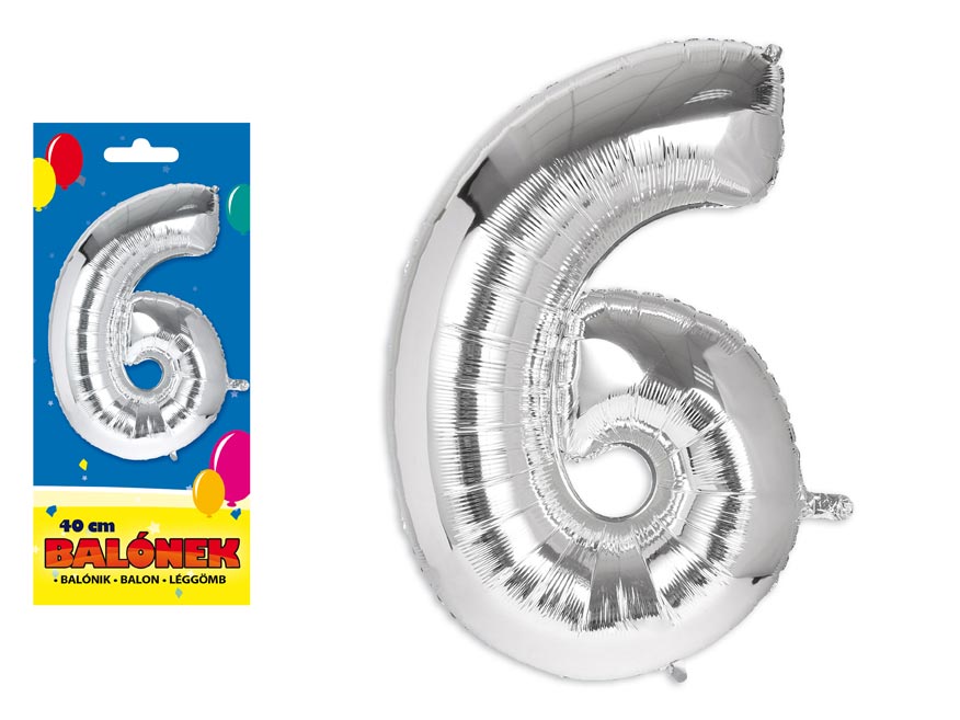 BALÓNIK FÓLIOVÝ č 6 40 cm 8000139