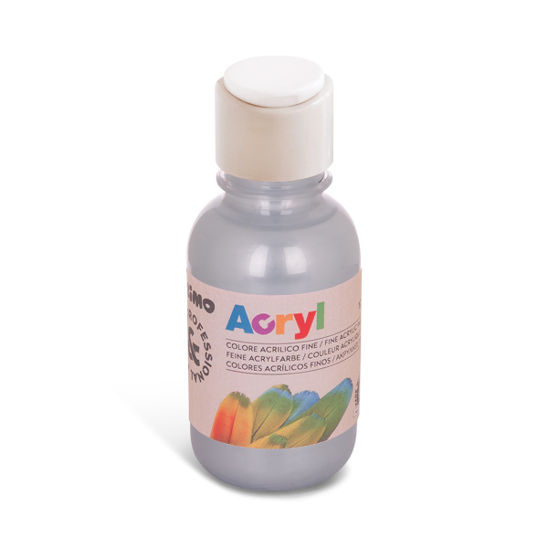 AKRYLOVÁ FARBA 125 ml STRIEBORNÁ   402TA125-910