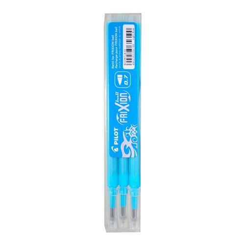 2067/040 NÁPLŇ DO PERA PILOT FRIXION ball NEBESKÁ MODRÁ 0,7 mm 3 ks