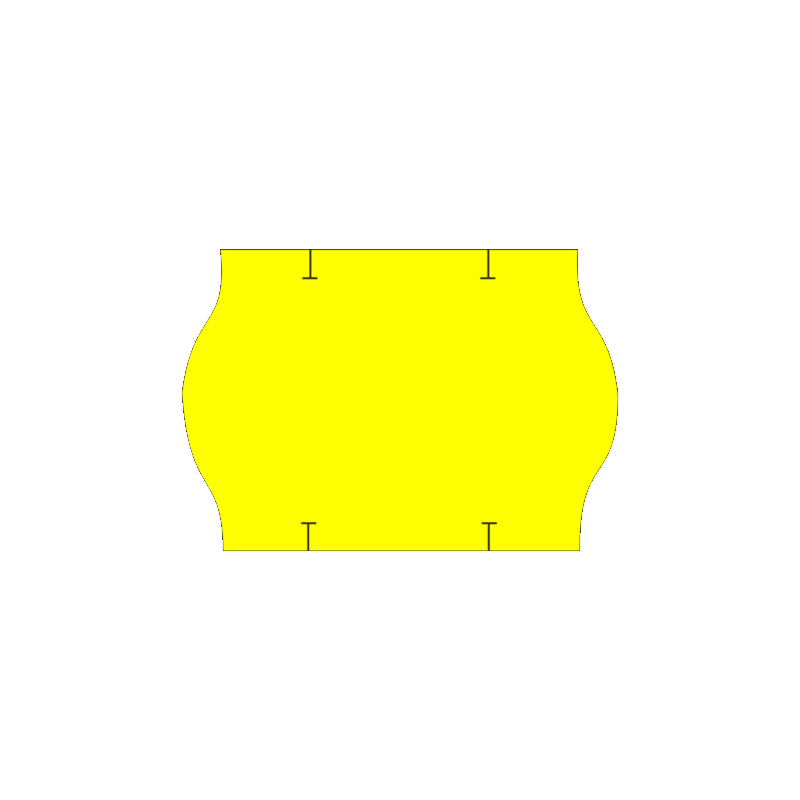 ETIKETY 26x18 ŽLTÉ START PRIX CENOVKY