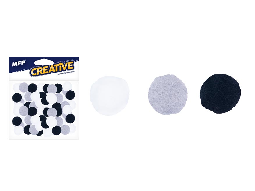 Hobby MFP pompom B&W 1042290