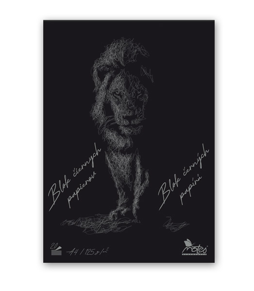 S42 VÝKRESNÍK SKICÁR ČIERNY A4 20 list. 10/1920