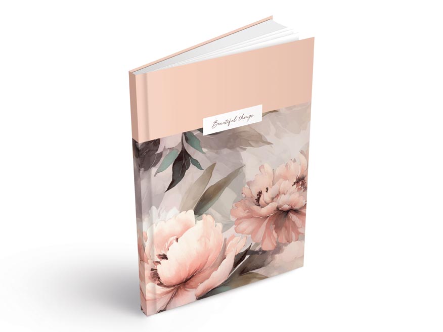 ZÁZNAM. KNIHA A5 S DOSKAMI ČISTÁ 100 list. 7501558