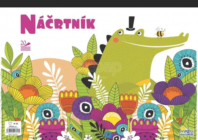 N32 NÁČRTNÍK A3 20 list. 20/1440