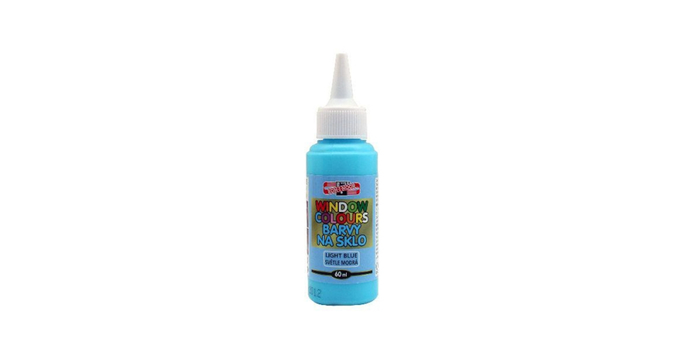 9742/08 FARBA NA SKLO 60 ml, MODRÁ SVETLÁ