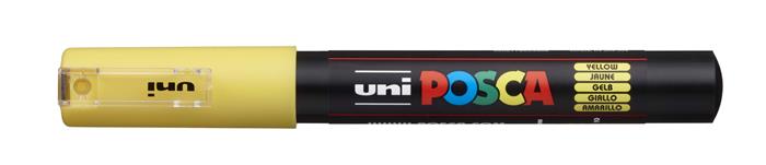 Popisovač akrylový UNI Posca PC-1M žltý