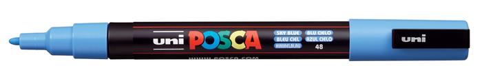 Popisovač akrylový UNI Posca PC-3M modrý