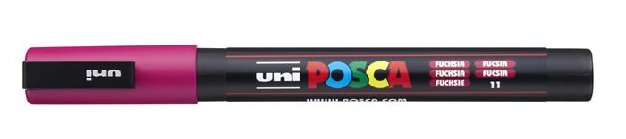 Popisovač akrylový UNI Posca PC-3M fuksiový