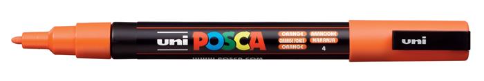 Popisovač akrylový UNI Posca PC-3M oranžový